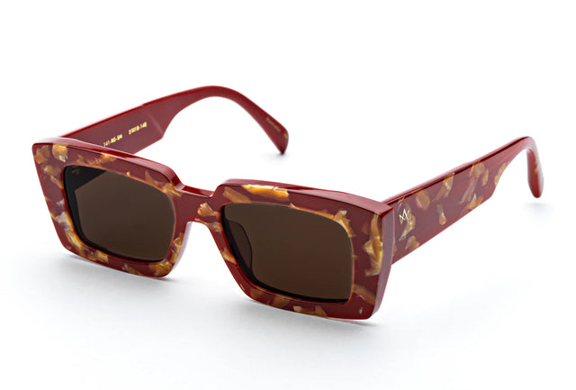Fasha - Red Granite “Limited Edition”-Sunglasses-AM Eyewear-UPTOWN LOCAL