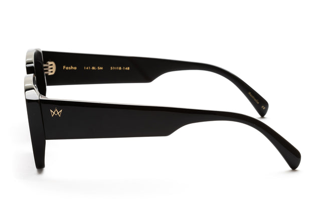 Fasha - Black-Sunglasses-AM Eyewear-UPTOWN LOCAL