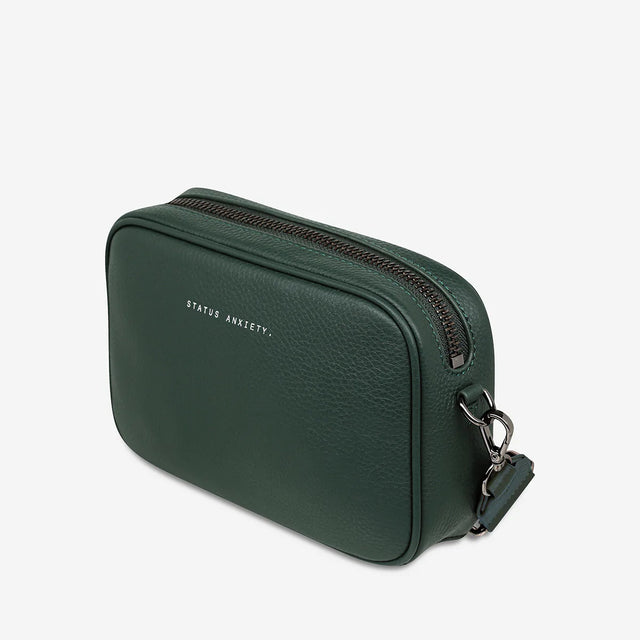 Plunder - Green - Web Strap-Handbags-Status Anxiety-UPTOWN LOCAL