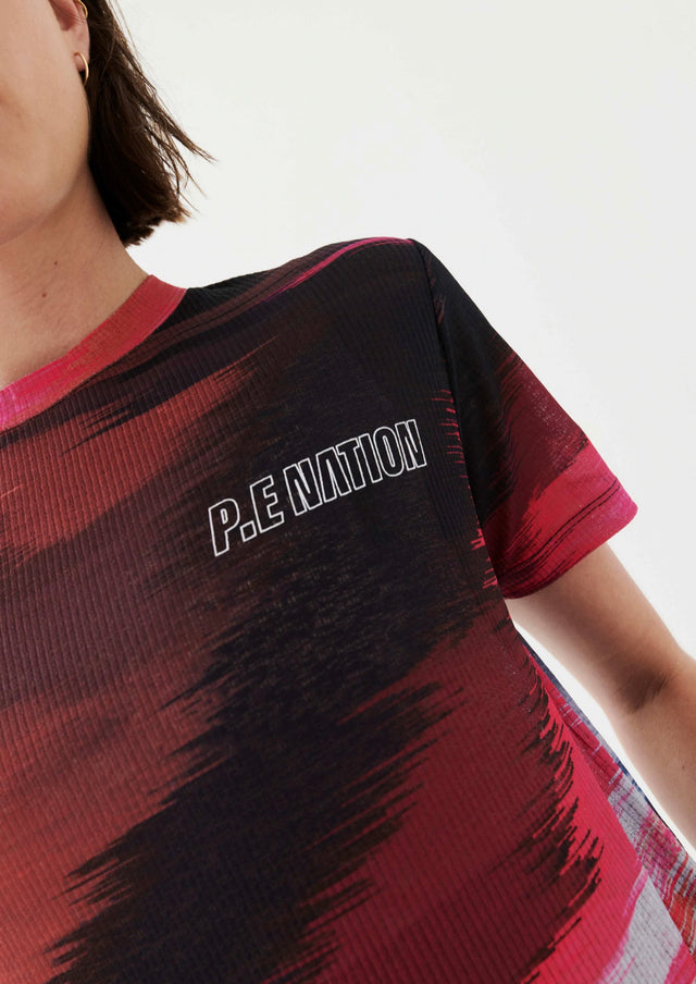 Fluid Tee Print-Tops-PE Nation-XS-UPTOWN LOCAL