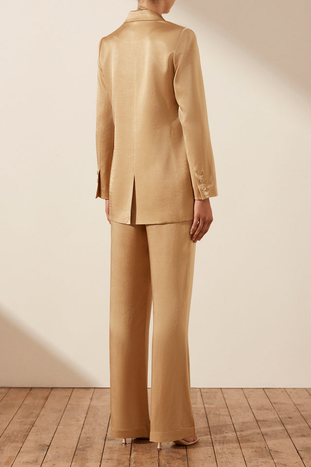 Oliviera Double Breasted Blazer - Taffy-Blazer-Shona Joy-6-UPTOWN LOCAL