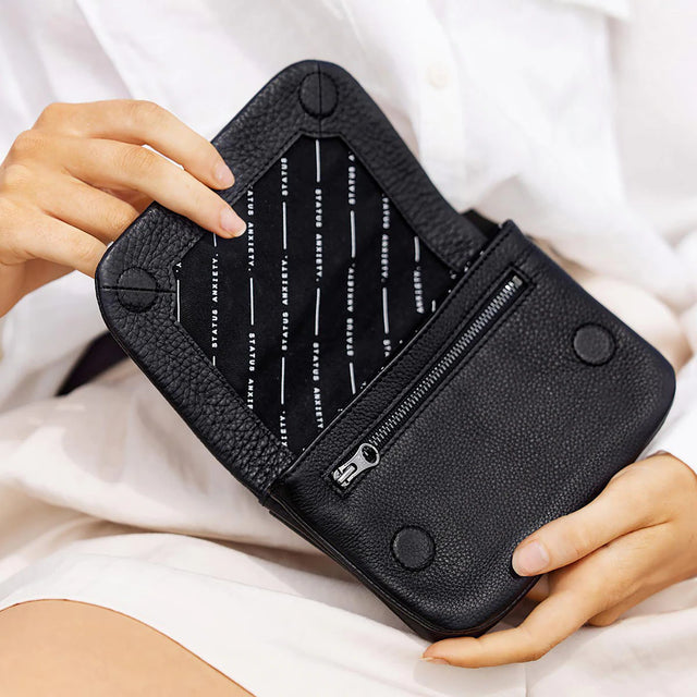 Impermanent-Wallets & Money Clips-Status Anxiety-Black-UPTOWN LOCAL