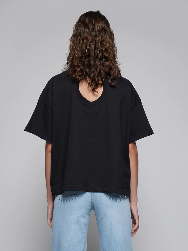 Isla Tee - Black-T-Shirts-Nobody Denim-XS-UPTOWN LOCAL