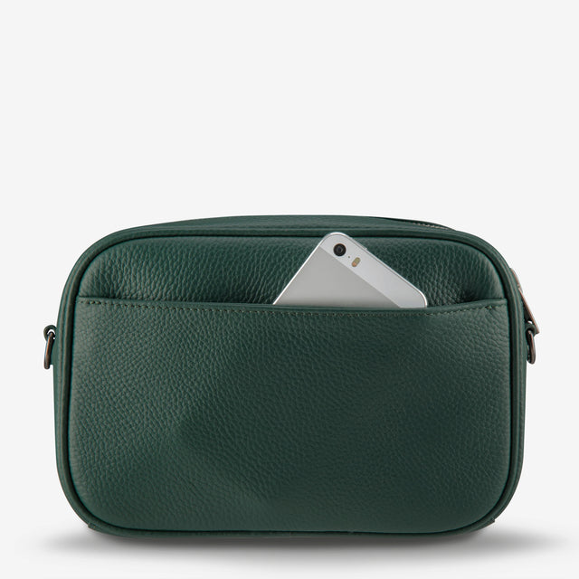 Plunder - Green - Web Strap-Handbags-Status Anxiety-UPTOWN LOCAL