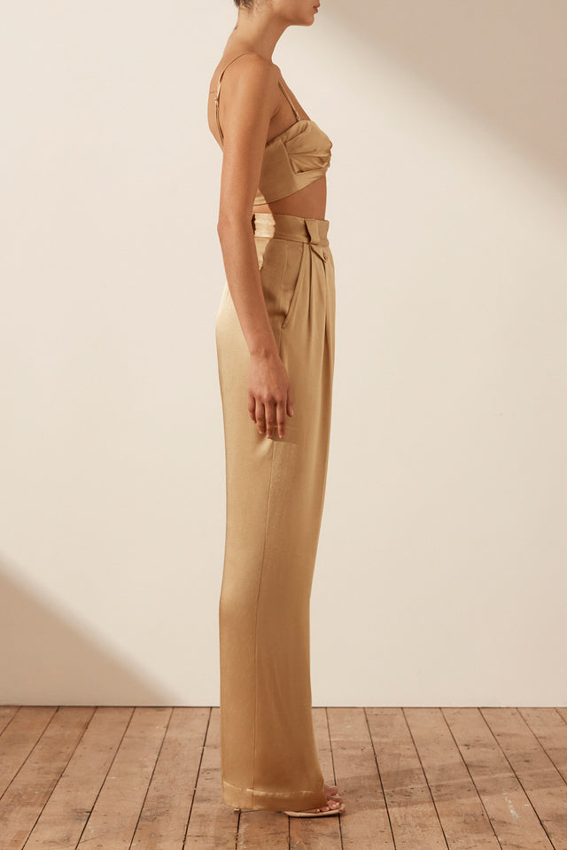 Oliviera High Waisted Tailored Pant - Taffy-Pants-Shona Joy-6-UPTOWN LOCAL