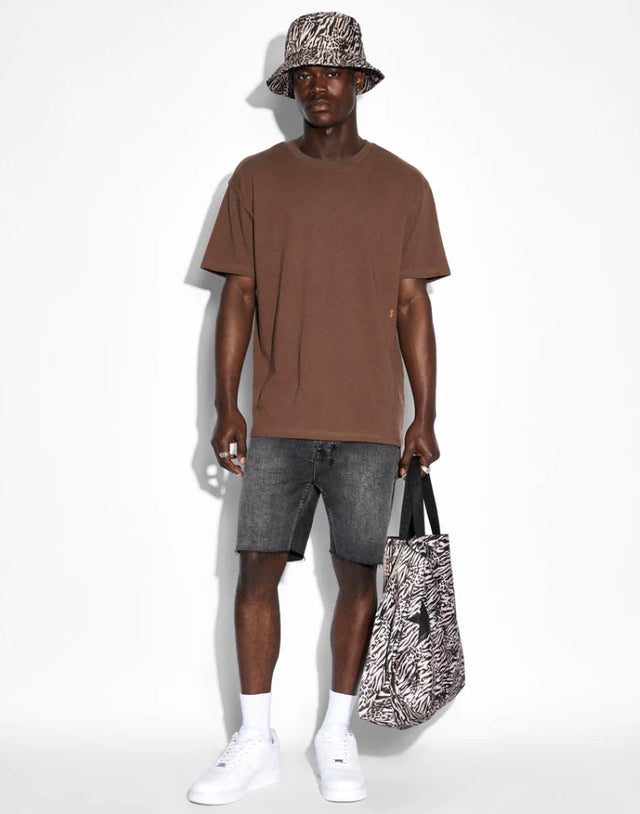 4X4 Biggie SS Tee Brown-T-Shirts-Ksubi-S-UPTOWN LOCAL