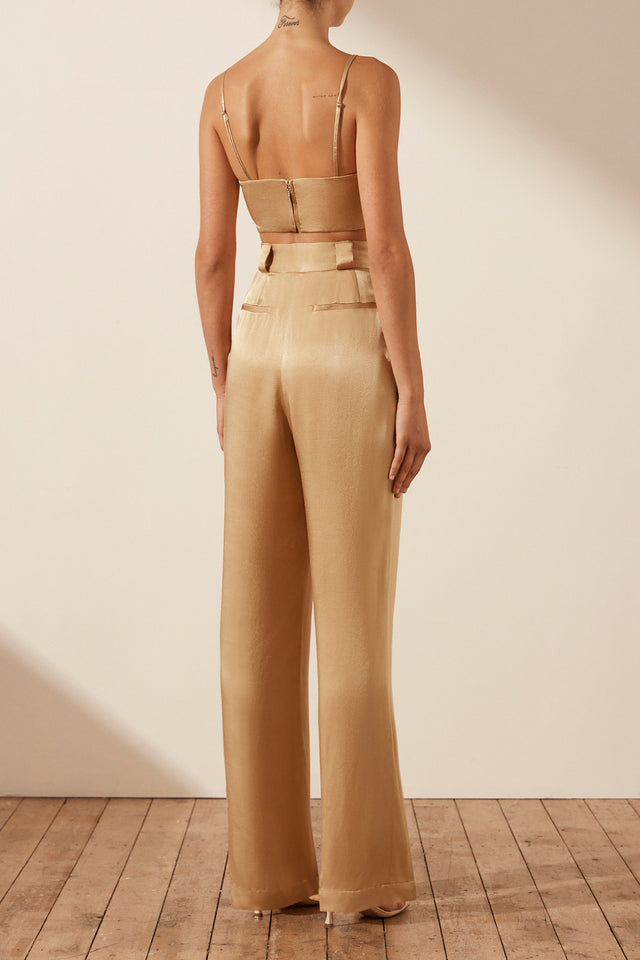 Oliviera High Waisted Tailored Pant - Taffy-Pants-Shona Joy-6-UPTOWN LOCAL