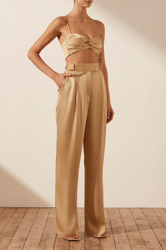 Oliviera High Waisted Tailored Pant - Taffy-Pants-Shona Joy-6-UPTOWN LOCAL