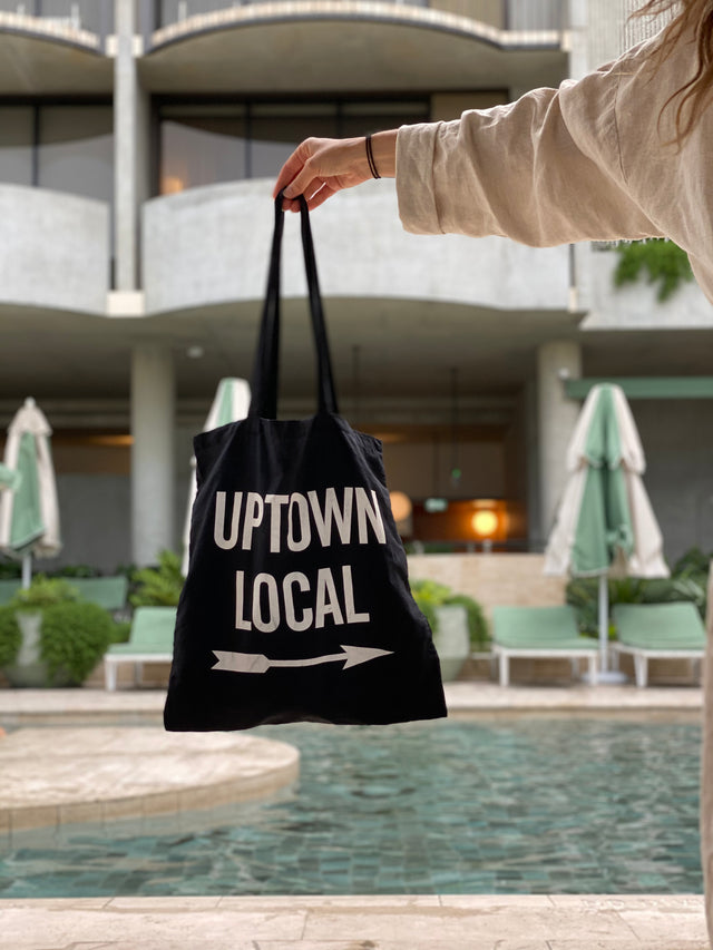 UPTOWN LOCAL Tote Bag-Bags-UPTOWN LOCAL-UPTOWN LOCAL
