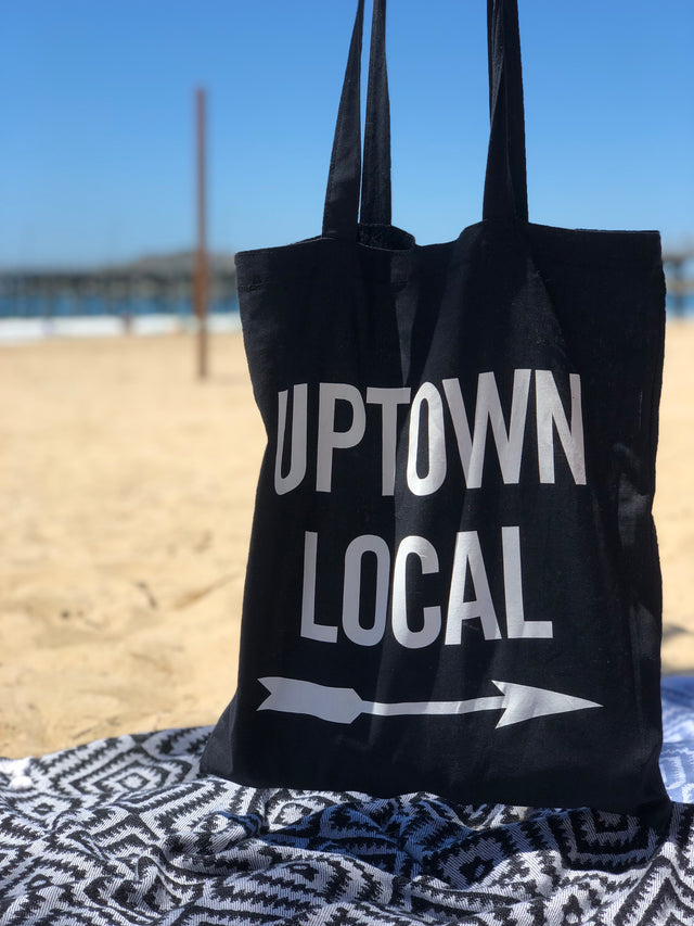 UPTOWN LOCAL Tote Bag-Bags-UPTOWN LOCAL-UPTOWN LOCAL