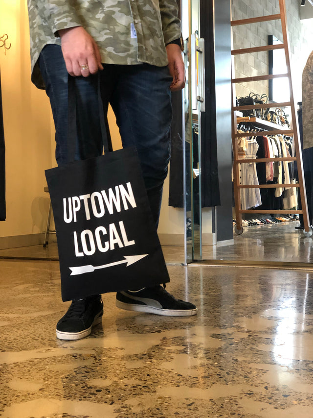 UPTOWN LOCAL Tote Bag-Bags-UPTOWN LOCAL-UPTOWN LOCAL