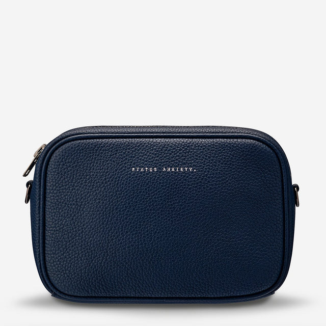 Plunder Bag Navy Blue-Bags-Status Anxiety-UPTOWN LOCAL