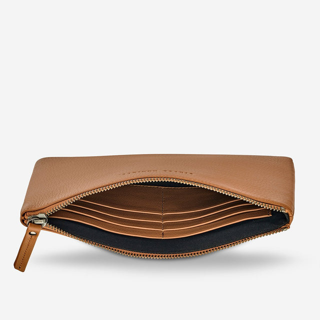 Fake It Clutch-Wallet-Status Anxiety-Tan-UPTOWN LOCAL