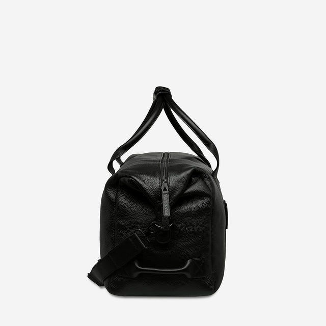 Everything I Wanted - Black Leather-Duffel Bags-Status Anxiety-UPTOWN LOCAL