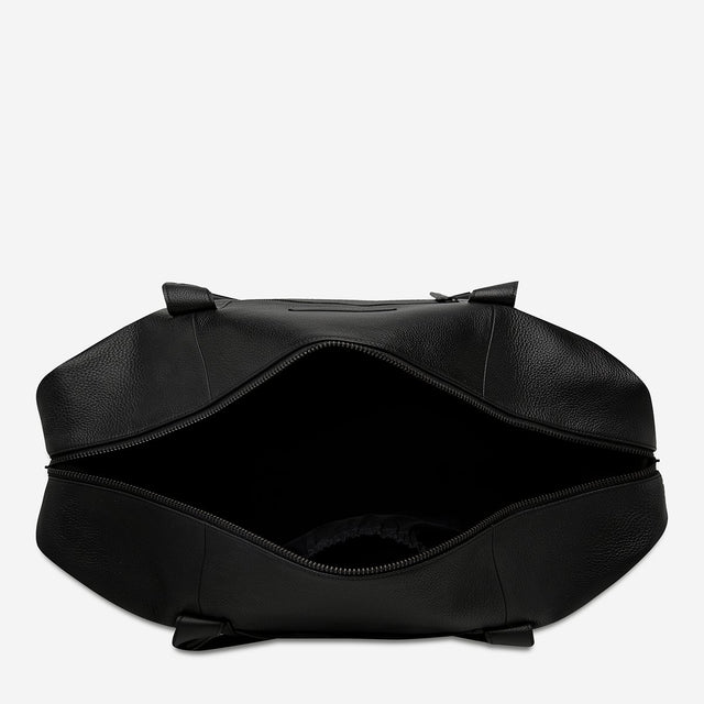 Everything I Wanted - Black Leather-Duffel Bags-Status Anxiety-UPTOWN LOCAL