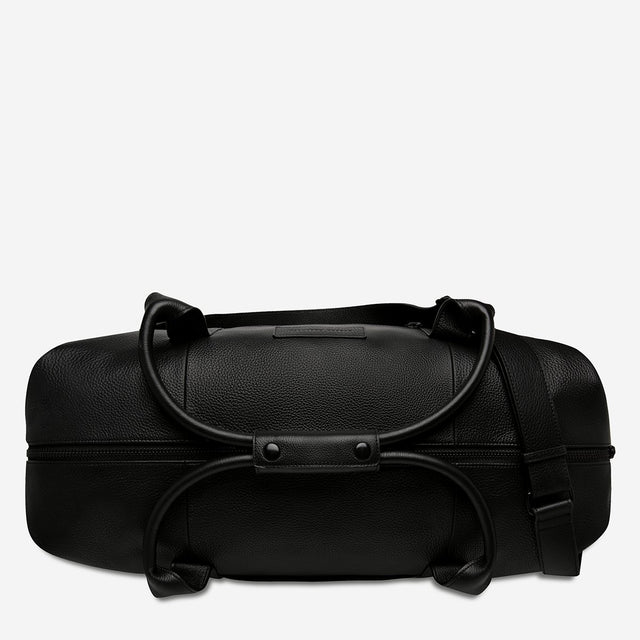 Everything I Wanted - Black Leather-Duffel Bags-Status Anxiety-UPTOWN LOCAL