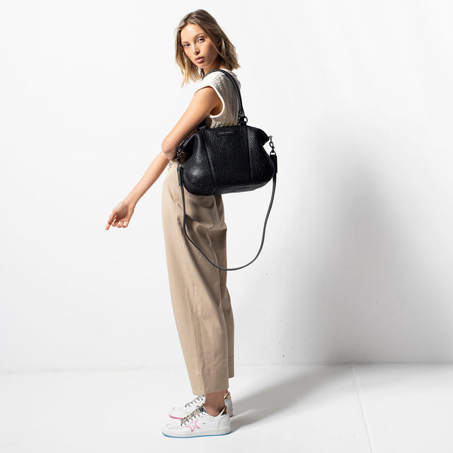 Eyes To The Wind - Black Bubble-Handbags, Wallets & Cases-Status Anxiety-UPTOWN LOCAL
