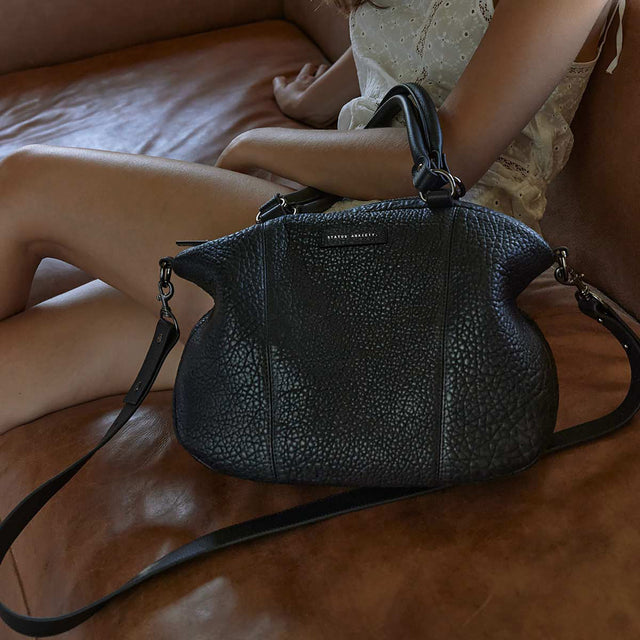 Eyes To The Wind - Black Bubble-Handbags, Wallets & Cases-Status Anxiety-UPTOWN LOCAL