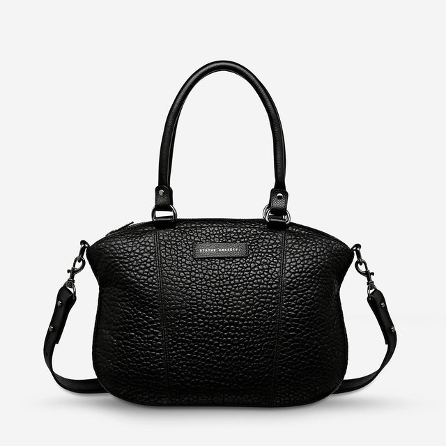 Eyes To The Wind - Black Bubble-Handbags, Wallets & Cases-Status Anxiety-UPTOWN LOCAL