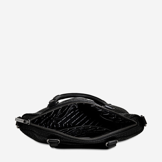 Eyes To The Wind - Black Bubble-Handbags, Wallets & Cases-Status Anxiety-UPTOWN LOCAL