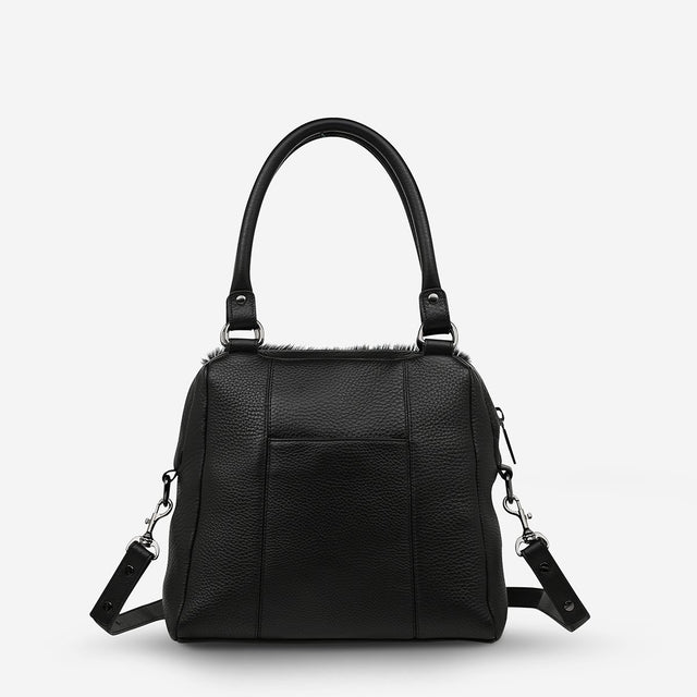 Last Mountains Bag Black Fur-Bags-Status Anxiety-UPTOWN LOCAL