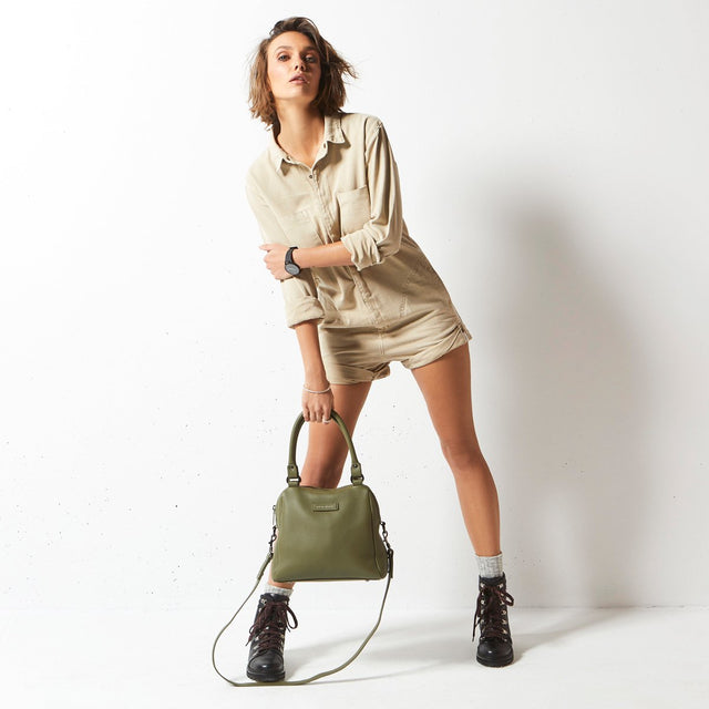 Last Mountains Bag Khaki-Bags-Status Anxiety-UPTOWN LOCAL