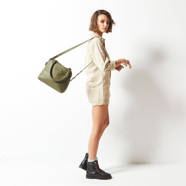 Last Mountains Bag Khaki-Bags-Status Anxiety-UPTOWN LOCAL