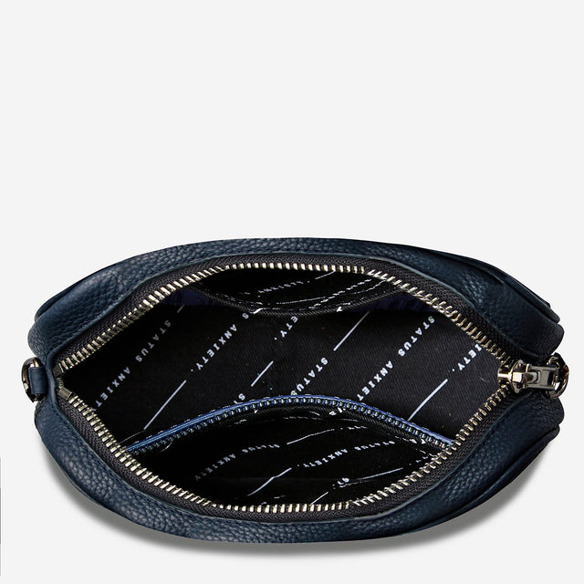 Plunder Bag Navy Blue-Bags-Status Anxiety-UPTOWN LOCAL