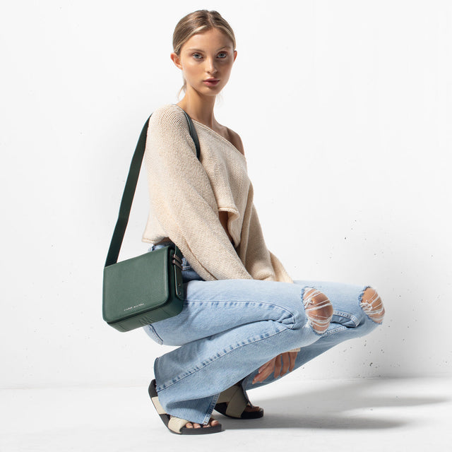 Want To Believe - Green-Handbags-Status Anxiety-UPTOWN LOCAL