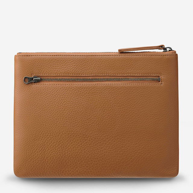 Fake It Clutch-Wallet-Status Anxiety-Tan-UPTOWN LOCAL