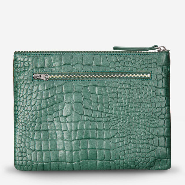Fake It Clutch-Wallet-Status Anxiety-Tan-UPTOWN LOCAL