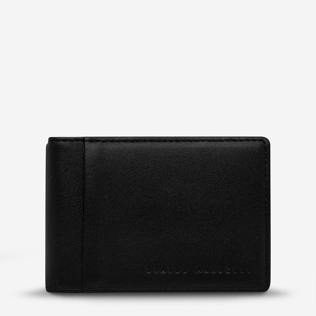 Melvin Wallet - Featuring Money Clip & Outside ID slot!-Wallet-Status Anxiety-Black-UPTOWN LOCAL