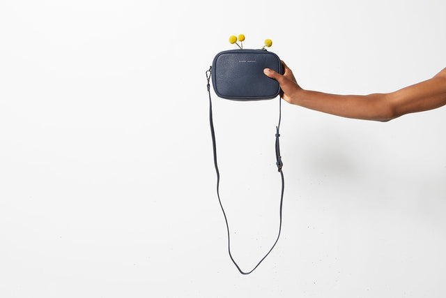 Plunder Bag Navy Blue-Bags-Status Anxiety-UPTOWN LOCAL