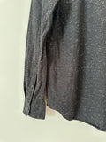 SATURDAYS NYC - COTTON SHIRT - BLACK - S-Shirts-UPTOWN VINTAGE-UPTOWN LOCAL