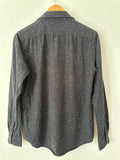 SATURDAYS NYC - COTTON SHIRT - BLACK - S-Shirts-UPTOWN VINTAGE-UPTOWN LOCAL