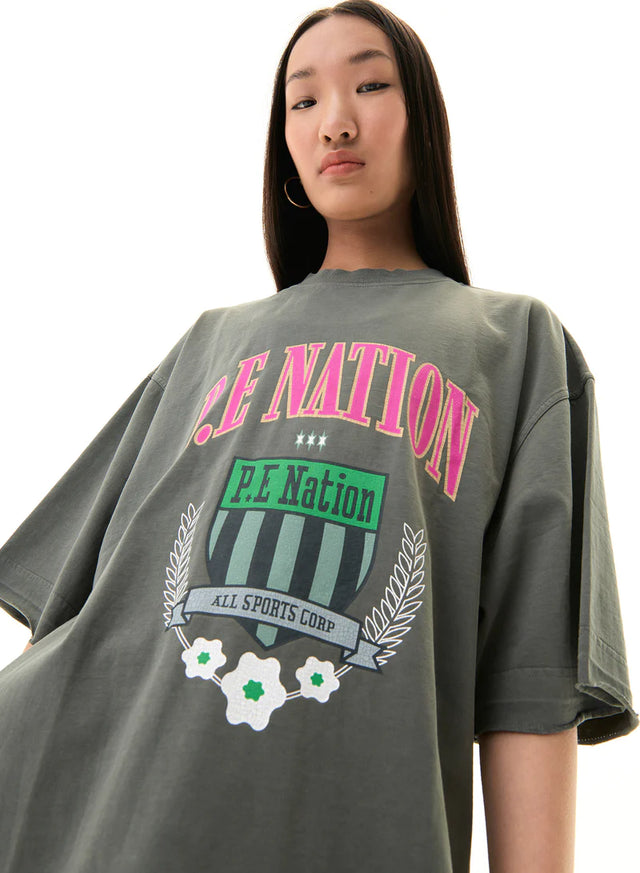 Division One Tee - Dark Shadow-T-Shirts-PE Nation-XS-UPTOWN LOCAL