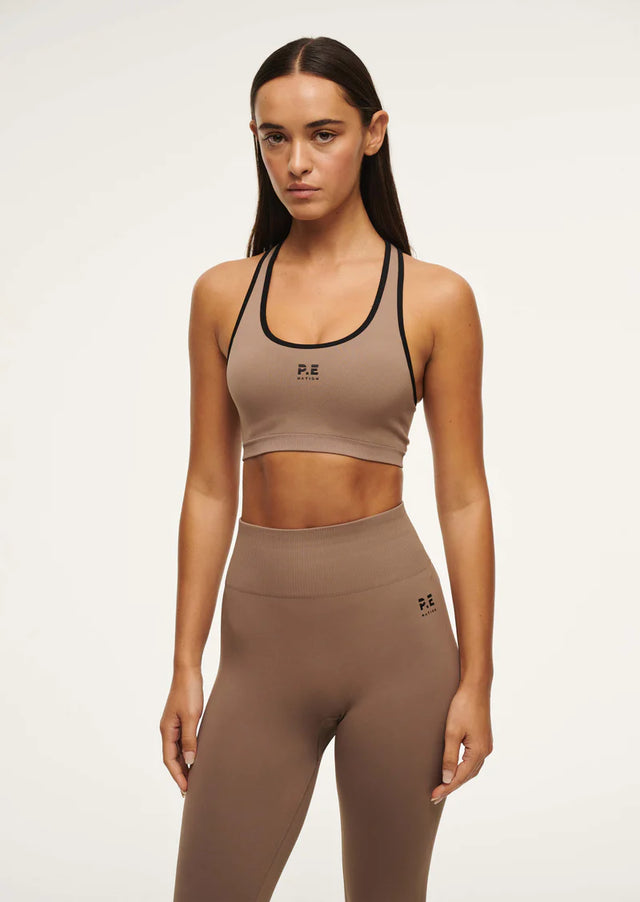 PE NATION - Restore Seamless Legging - Fossil-Activewear-PE Nation-S-UPTOWN LOCAL