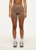 PE NATION - Restore Seamless 5” Bike Short - Fossil-Activewear-PE Nation-S-UPTOWN LOCAL