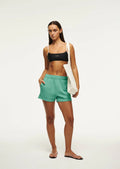 PE NATION - Reverie Short Washed Evergreen-Shorts-PE Nation-XS-UPTOWN LOCAL