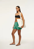 PE NATION - Reverie Short Washed Evergreen-Shorts-PE Nation-XS-UPTOWN LOCAL