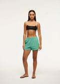 PE NATION - Reverie Short Washed Evergreen-Shorts-PE Nation-XS-UPTOWN LOCAL