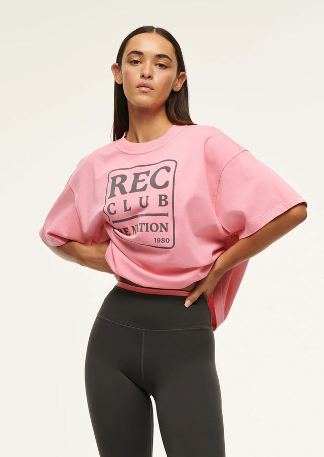 PE NATION - Rally Tee Pink Lemonade-T-Shirts-PE Nation-XS-UPTOWN LOCAL