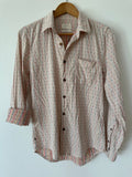 VANISHING ELEPHANT - SOFT COTTON SHIRT - WHITE / MULTI - S-Shirts-UPTOWN VINTAGE-UPTOWN LOCAL