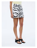 ENA PELLY - Lindy Mini Skirt - Zebra-Skirts-ENA PELL-24 / XS-UPTOWN LOCAL