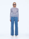 ENA PELLY - Daisy Long Sleeve - Faded Check-Shirts & Tops-ENA PELLY-6-UPTOWN LOCAL