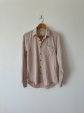 VANISHING ELEPHANT - SOFT COTTON SHIRT - WHITE / MULTI - S-Shirts-UPTOWN VINTAGE-UPTOWN LOCAL