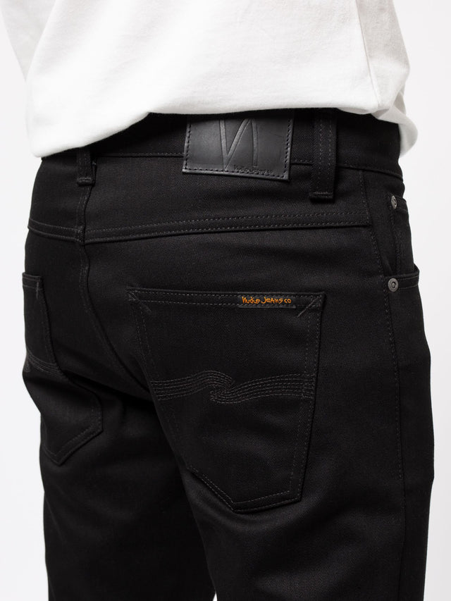 NUDIE JEANS - Lean Dean Dry Cold Black-Denim-Nudie Jeans-28/32-UPTOWN LOCAL