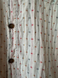 VANISHING ELEPHANT - SOFT COTTON SHIRT - WHITE / MULTI - S-Shirts-UPTOWN VINTAGE-UPTOWN LOCAL