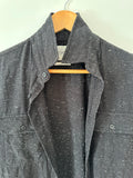 SATURDAYS NYC - COTTON SHIRT - BLACK - S-Shirts-UPTOWN VINTAGE-UPTOWN LOCAL