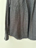 SATURDAYS NYC - COTTON SHIRT - BLACK - S-Shirts-UPTOWN VINTAGE-UPTOWN LOCAL